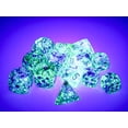 thumbnail image 3 of Juego de dados poliédricos Chessex Nebula Oceanic con luminaria dorada, 3 of 3