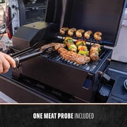 Pit Boss Tabletop Pellet Smoker, 256 Square inch Wood Fired Pellet Grill, Onyx Series