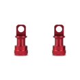 thumbnail image 1 of Greeniant Pedal de bicicleta plegable, hebilla de liberación rápida, marco Base de aleación de aluminio, adaptador de montaje, accesorio de repuesto Rojo 2piezas Greeniant CBP329827, 1 of 6