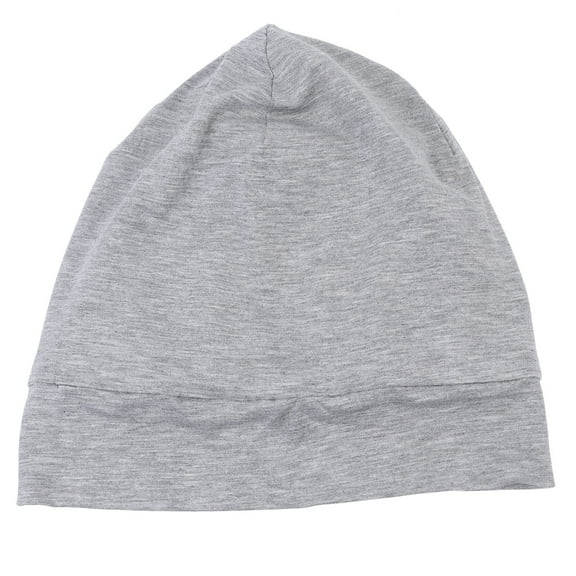 Homoyoyo Women's Sleep Hat Grey 1 Pack Soft Comfortable 9.4x8.7in for Hair