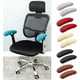 thumbnail image 5 of Par de Fundas para Reposabrazos de Silla de Oficina de Poliéster Desmontables, Elásticas, Lavables e Impermeables Negro, 5 of 5