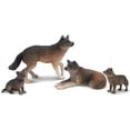 thumbnail image 3 of Toymany 8PCS Wolf Figures Forest Animals Toy Figurines - Plastic Jungle Zoo Animal Figurines for Kids Boys Girls Age 3-5 6-12, 3 of 9
