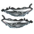 thumbnail image 4 of Headlight Assembly Replacement for 2017 2018 2019 Corolla SE XSE Sedan LED Headlights Pair Left+Right Side, 4 of 6