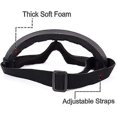 thumbnail image 2 of Gafas unisex a prueba de viento protección UV para esquí ciclismo motocicleta moto de nieve, 2 of 5
