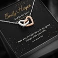 thumbnail image 7 of Congrats Necklace Gift for Daughter, Special For Graduate, Congratulation For Her, College Graduation, Gift For Friends, Message Card and Gift Box May you always dare to do great things, 7 of 7