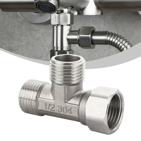

Rainy T Adapter 3 Ways Valve/For Diverter Bath Toilet/Bidet Sprayer Shower Head/G1/2
