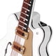 thumbnail image 1 of Guitar Model Mini Exquisite White Musical Instrument Handicraft Ornament for Home Office Decoration, 1 of 3
