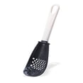 thumbnail image 2 of Cuchara de cocción de mano Cola de mango largo Scoop Scoop Rallador antiadherente Resistente al calor Resistente al hogar Accesorios de cocina Negro seitruly HA012425-01B, 2 of 7