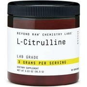 BEYOND RAW Chemistry Labs L-Citrulline Powder | Supports Peak Performance | 30 Servings