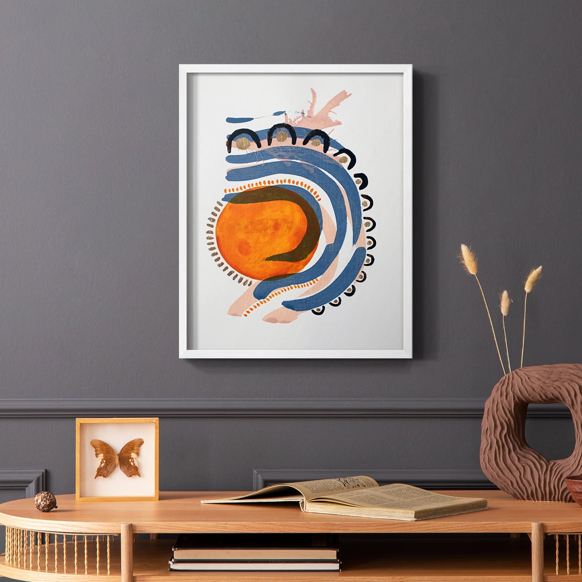 Weekend Car Rides Framed Print in White Solid Wood 11 x 14 Framed Print