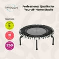 thumbnail image 2 of JumpSport 250 Workout Rebounder for Adults, 39" Mini Fitness Trampoline, 2 of 9