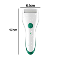 thumbnail image 2 of Amoladora de pies Cabezal eléctrico para pelar y amolar Cuchilla para callos recargable por USB-verde MFZFUKR CPB-US-YYM435-2, 2 of 5