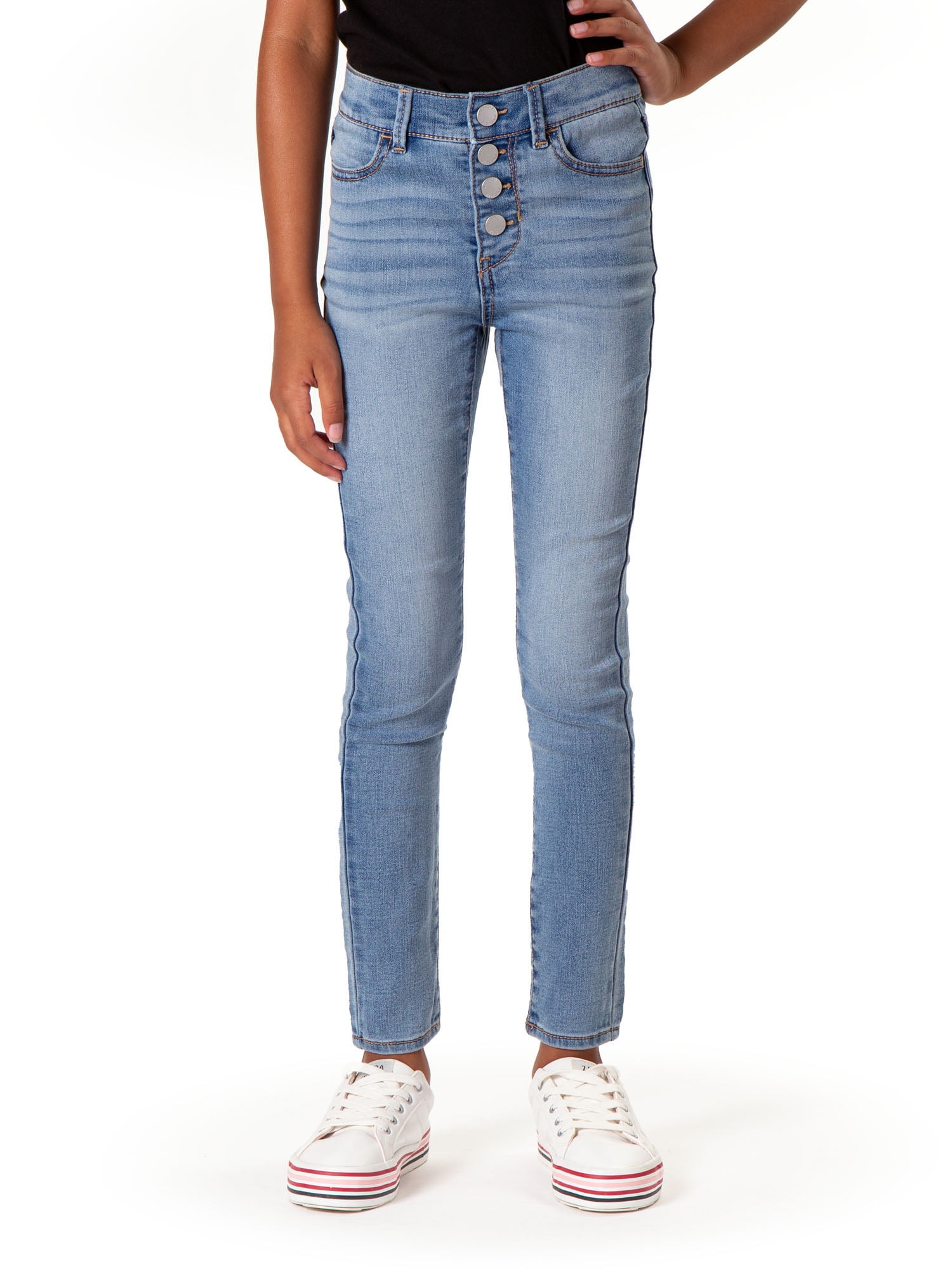 Ambitieus Verwachten Besluit Jordache Girls Super Skinny High Rise Jeans, Sizes 5-18 & Slim - Walmart.com
