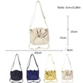 thumbnail image 5 of Yokua Quality Nylon Shoulder Bag for Women with Spacious Storage Drawstring Bags, 5 of 20