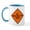 White/Blue Inside, variant on CafePress - Re Construction Mug - 11 oz Ceramic Mug - Novelty Coffee Tea Cup