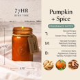 thumbnail image 3 of Scented Candles Relish Collection Soy Wax Artisan Candle in Glass Jar with Lid, 9.5-Ounce, Pumpkin + Spice, 3 of 4