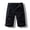 Black, variant on Men Shorts Cargo Work Shorts for Men Multi Pockets Zipper Button Shorts Solid Color Casual Comfy Loose Fit Training Running Workwear Pants Black M