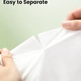 thumbnail image 4 of Self Cleaning Cat Litter Box Liners,60 Pack Drawstring Cat Litter Waste Bags for Automatic Litter Box with Easy Tie Handles,18" x 18" for Standard Waste Bin,White, 4 of 6