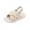 Beige, variant on Bixock Toddler Boys Sandals Kids Shoes Boys Solid Color Open Toe Sandals 2 in 1 Slides Casual Beach Summer Shoes for Little Kids