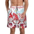 thumbnail image 1 of Balery Christmas Traje de Baño Estilo Hawaiano para Hombre, Shorts de Secado Rápido con Bolsillos-Large, 1 of 6