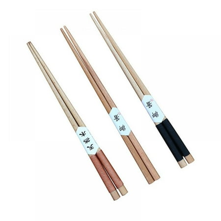 

Japanese Style Pointed Primary Color Beech Chopsticks Household Adult Tangled Chopsticks Practical Sushi Chopsticks