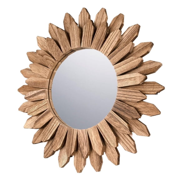tamizeot Wall Mounted Mirror Wooden Mirror Ornament Simplistic Elegance Elevates Any Space With Stylish Accent Decoration . Cafe