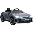 thumbnail image 1 of Aosom 12V 3.1 MPH Kids Ride on Car w/ Remote Control, Suspension, Grey, 1 of 10