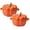 Z-Orange 2PCS, variant on kjfeif 2PCS Oven Pumpkin Bowls Ceramic Pumpkin Pots for Cooking Pumpkin Dutch Oven Pot with Lid Mini Pumpkin Soup Bowls for Home Thanksgiving Hallo-ween Party,Orange