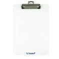 thumbnail image 4 of U Style Antimicrobial Acrylic Clipboard with Microban ®, 12.44" x 8.89", Low Profile Clip, White, 4 of 8
