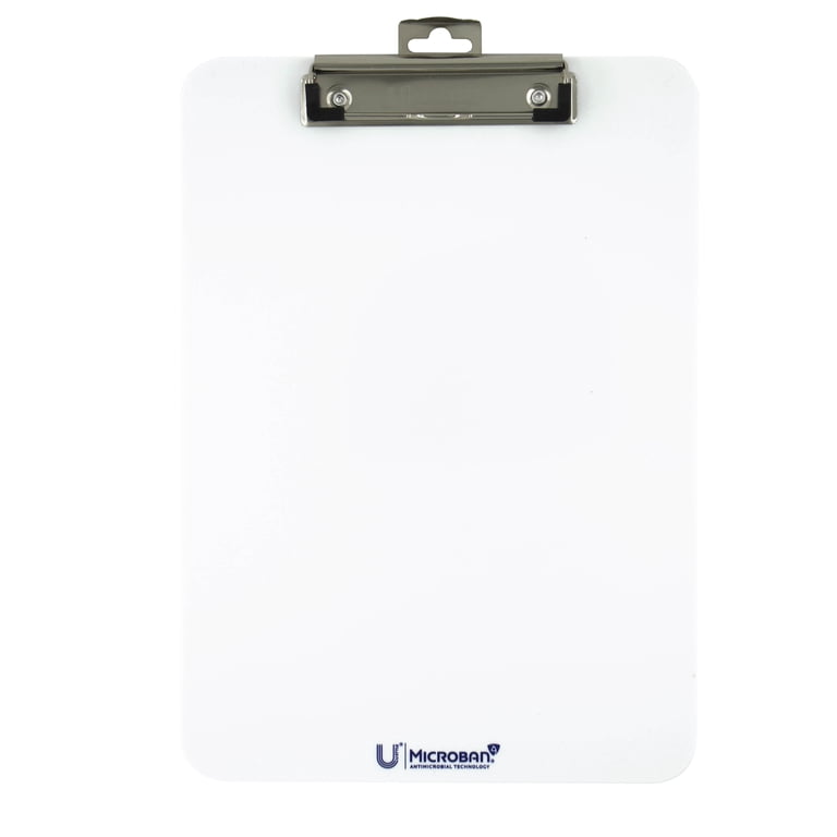 U Style Antimicrobial Acrylic Clipboard, 12.44" x 8.89" photo 3