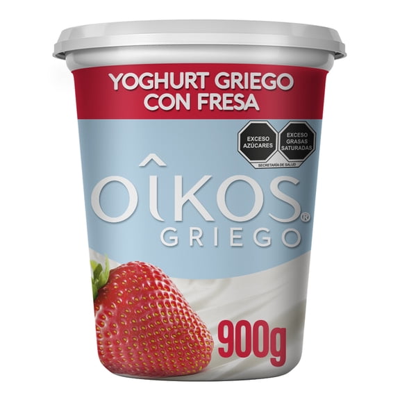 Yoghurt griego Oikos con fresa 900 g