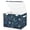 Blueberry, variant on Foldable Fabric Storage Bin With Handle Collapsible Basket Box Storage With Lid Organizer Snowflake Branches