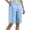 Light Blue, variant on ZQUUVOU Women's Casual Shorts Solid Color High Waisted Shorts(Dark Gray,5XL)