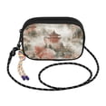thumbnail image 2 of FORMRS Mini Crossbody Bag for Women Adjustable Rope Shoulder Casual Phone Purse, Red Mountain Pattern, 2 of 7