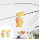 thumbnail image 1 of Xihbxyly Figura de Conejito de Pascua, Bonita Decoración de Pvc, Ligera y Resistente, Perfecta para Decorar Fiestas En Casa, con Un Toque Festivo Colorido, Ideal para Celebraciones de Pascua, Tamaño, 1 of 6