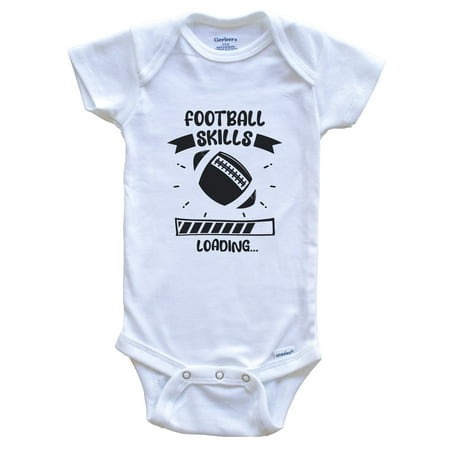 

Football Skills Loading Funny Football Baby Bodysuit