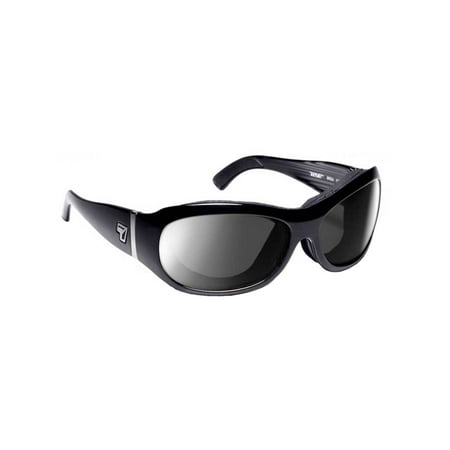 - Unisex Briza Motorcycle Eyewear, Glossy Black Frame/Sharp View Lens 310541