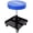 Black + Blue + Steel, variant on Saw Horses 2 Pack, Folding Portable Work Horse with Fast Open Legs, Steel Sawhorse for Garage, Workshop, Fully Assembled, 1000lbs Capacity