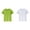 White & Green, variant on JFOPQVSM 2-Pack Kids/Girls/Boys/Teen Active Quickly Dry Breathable T-Shirts Short Sleeve Shirts Athletic Performance T-Shirt