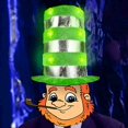 thumbnail image 1 of Casafoyer Sombreros Altos con Tréboles Iluminados Paquete de 12, 1 of 1