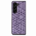 thumbnail image 4 of Allytechgroup Stylish Phone Case for Samsung Galaxy Z Fold 5, Retro PU Leather Slim Fit Bumper Shockproof Anti-Scratch Lightweight Back Cover Case for Galaxy Z Fold5, Purple, 4 of 9