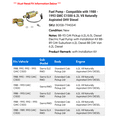 thumbnail image 2 of Fuel Pump - Compatible with 1988 - 1993 GMC C1500 6.2L V8 Naturally Aspirated OHV Diesel 1989 1990 1991 1992, 2 of 2