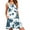 Colorful Blue, variant on Anyjoin Women's Summer Dresses Beach Floral Tshirt Sundress Sleeveless Pockets Casual Tank Dress