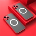 thumbnail image 3 of Funda magnética mate de lujo para iPhone, carcasa de carga inalámbrica Magsafe, 12, 13, 14, 15 Pro Max Plus, XS, XR, X, a prueba de golpes, NNBILI, 3 of 5