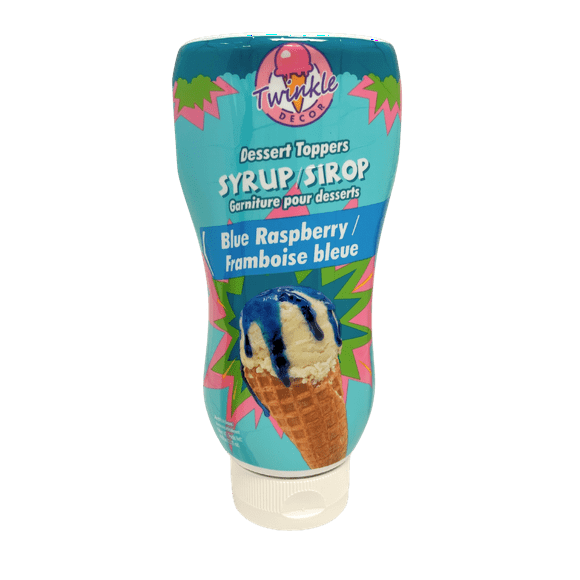 Twinkle Garniture pour desserts - framboise bleue Frambois bleue sirop