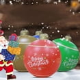 thumbnail image 3 of Houderco Large Christmas Baubles Plastic Red For Christmas 1Pack 25.6x23.6in, 3 of 8