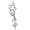 Star two piece set, variant on Star Shape Zinc Alloy Carabiner Keychain for Mountaineering Rings Accessories