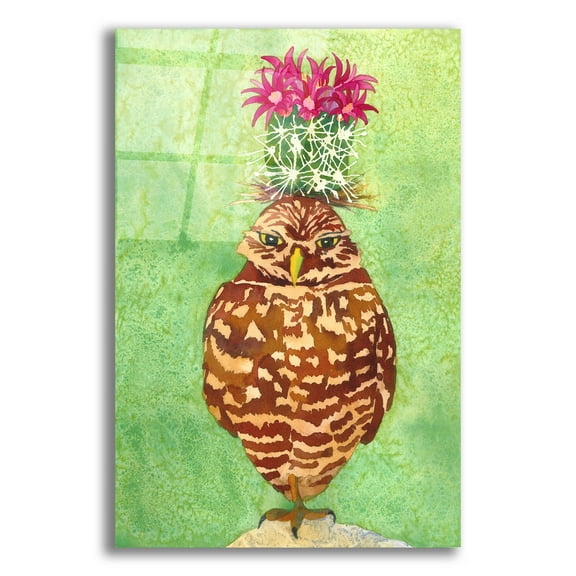 Epic Art 'Ms-Pygmy' by Carissa Luminess, Acrylic Glass Wall Art, 12"x16"