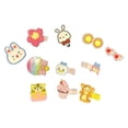 thumbnail image 4 of Hairpin Candy-colored 's hair accessories, flower and fruit, rainbow hairpin set, girl cartoon  cute hairpin,Package include 56 count Hair Clips, 4 of 6