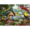 thumbnail image 2 of Cuadros Decorativos Kit de pintura de flores de pájaros de lago de diamantes redondos de taladro completo DIY imagen de diamantes de imitación DQrwqpou Nuevos Originales, 2 of 9